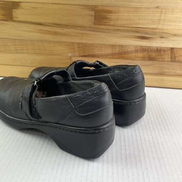 Clarks 37405 Woman's Mary Jane Closed-Toe Loafers Black Leather Size 10 - Picture 4 of 10